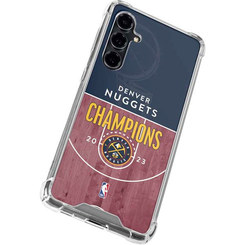NBA Champions 2023: Denver Nuggets Galaxy S23 FE Clear Case