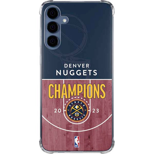 NBA Champions 2023: Denver Nuggets Galaxy S24 Clear Case