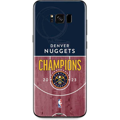 NBA Champions 2023: Denver Nuggets Galaxy S8 Plus Skin