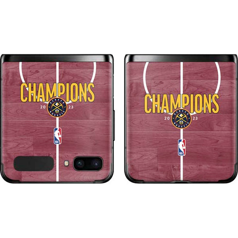 NBA Champions 2023: Denver Nuggets Galaxy Z Flip Skin
