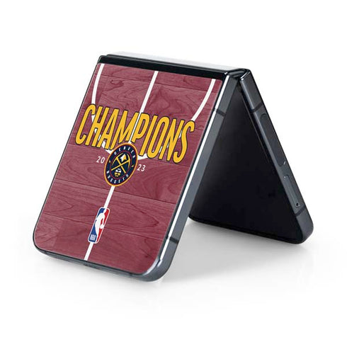 NBA Champions 2023: Denver Nuggets Galaxy Z Flip5 5G Skin
