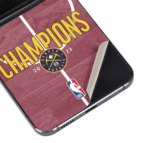 NBA Champions 2023: Denver Nuggets Galaxy Z Flip5 5G Skin