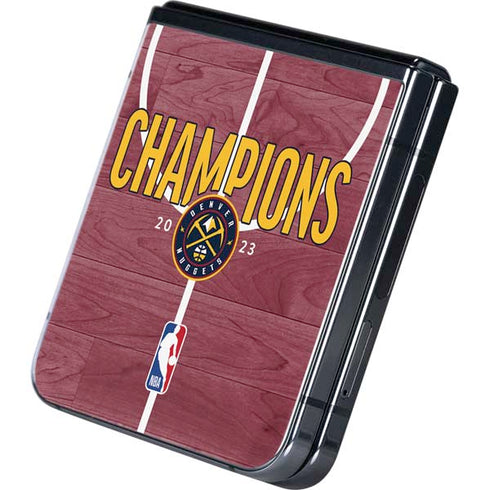 NBA Champions 2023: Denver Nuggets Galaxy Z Flip5 5G Skin