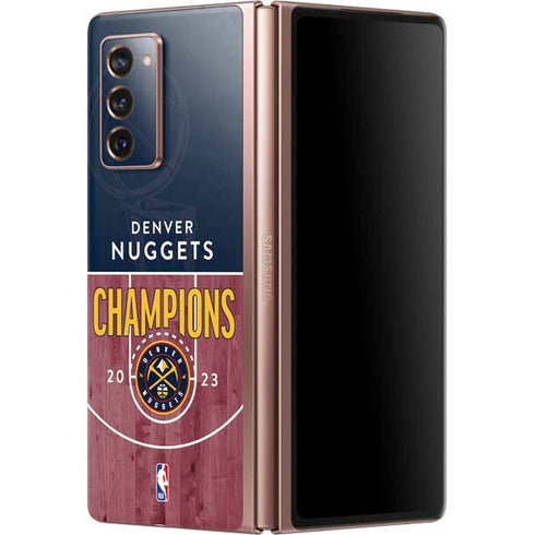NBA Champions 2023: Denver Nuggets Galaxy Z Fold2 5G Skin