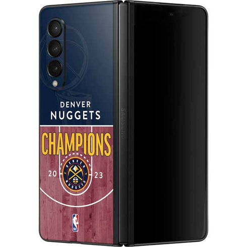 NBA Champions 2023: Denver Nuggets Galaxy Z Fold3 5G Skin