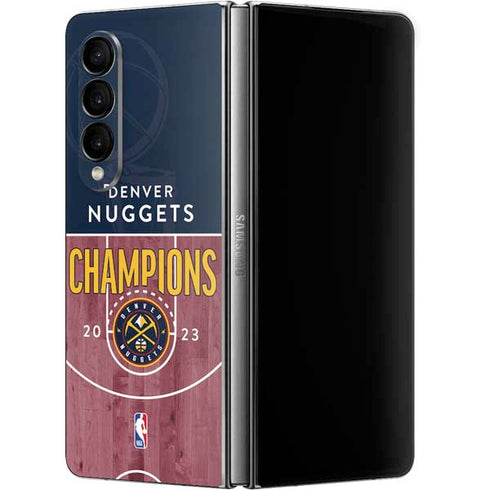 NBA Champions 2023: Denver Nuggets Galaxy Z Fold4 5G Skin