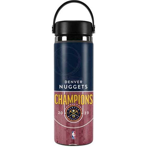 NBA Champions 2023: Denver Nuggets Hydro Flask 20oz Wide Mouth Skin