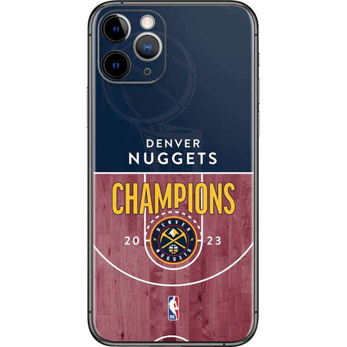 NBA Champions 2023: Denver Nuggets iPhone 11 Pro Skin