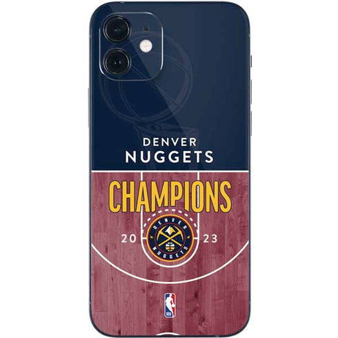 NBA Champions 2023: Denver Nuggets iPhone 12 Mini Skin
