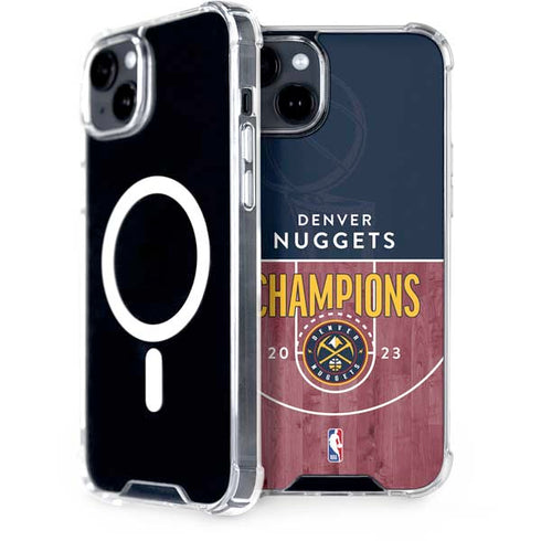 NBA Champions 2023: Denver Nuggets iPhone 15 Plus MagSafe Case