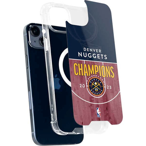NBA Champions 2023: Denver Nuggets iPhone 15 Plus MagSafe Case