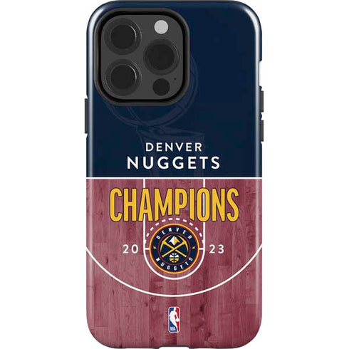 NBA Champions 2023: Denver Nuggets iPhone 15 Pro Impact Case