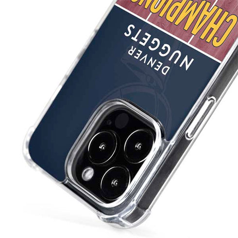 NBA Champions 2023: Denver Nuggets iPhone 15 Pro MagSafe Case