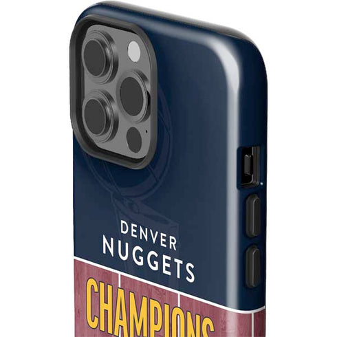 NBA Champions 2023: Denver Nuggets iPhone 15 Pro Max Impact Case