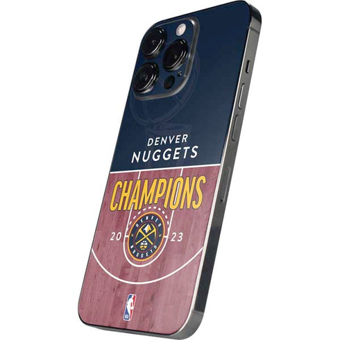 NBA Champions 2023: Denver Nuggets iPhone 15 Pro Skin
