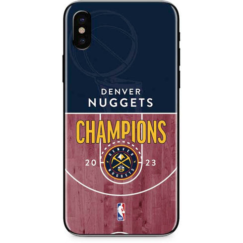 NBA Champions 2023: Denver Nuggets iPhone XS Max Skin
