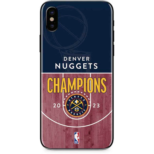 NBA Champions 2023: Denver Nuggets iPhone XS Skin