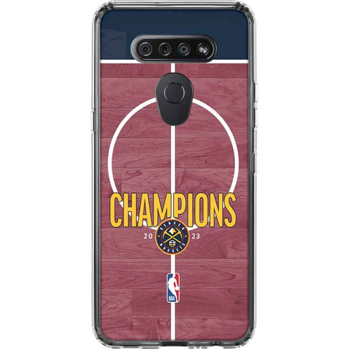 NBA Champions 2023: Denver Nuggets LG K51/Q51 Clear Case