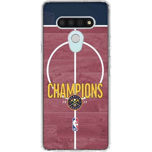 NBA Champions 2023: Denver Nuggets LG Stylo 6 Clear Case