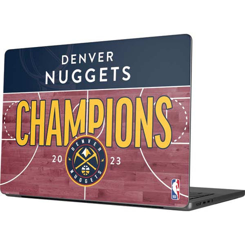NBA Champions 2023: Denver Nuggets MacBook Pro 14in (2021-24) Skin