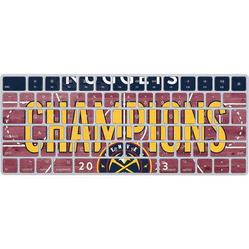 NBA Champions 2023: Denver Nuggets Magic Keyboard Skin