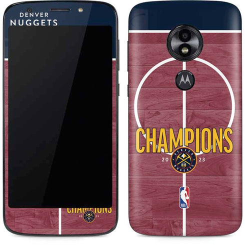 NBA Champions 2023: Denver Nuggets Moto E5 Play Skin