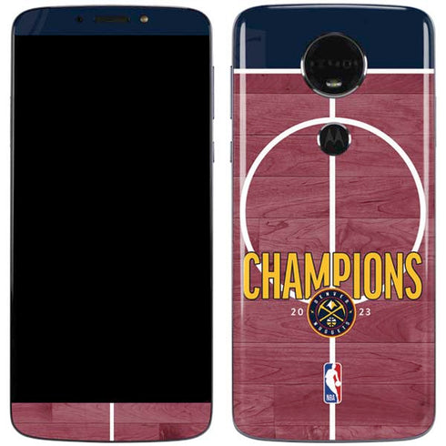 NBA Champions 2023: Denver Nuggets Moto E5 Plus Skin