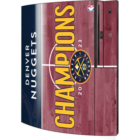 NBA Champions 2023: Denver Nuggets Playstation 3 & PS3 Skin