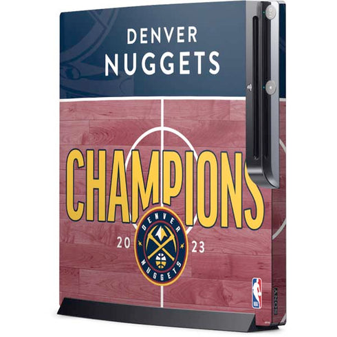 NBA Champions 2023: Denver Nuggets Playstation 3 & PS3 Slim Skin