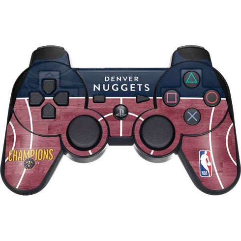 NBA Champions 2023: Denver Nuggets PS3 Dual Shock wireless controller Skin