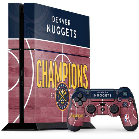 NBA Champions 2023: Denver Nuggets PS4 Console and Controller Bundle Skin