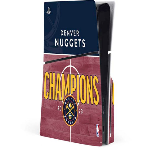 NBA Champions 2023: Denver Nuggets PS5 Slim Disk Console Skin