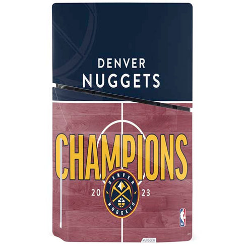 NBA Champions 2023: Denver Nuggets PS5 Slim Disk Console Skin