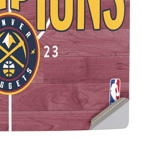 NBA Champions 2023: Denver Nuggets PS5 Slim Disk Console Skin