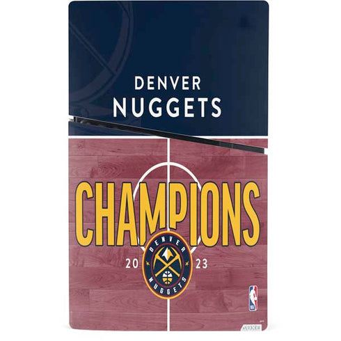 NBA Champions 2023: Denver Nuggets PS5 Slim Digital Edition Bundle Skin