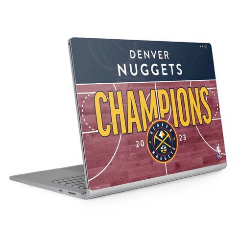 NBA Champions 2023: Denver Nuggets Surface Book 2 13.5in Skin