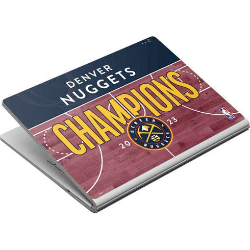 NBA Champions 2023: Denver Nuggets Surface Book Skin