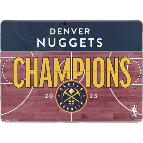 NBA Champions 2023: Denver Nuggets Surface Pro 9 Skin