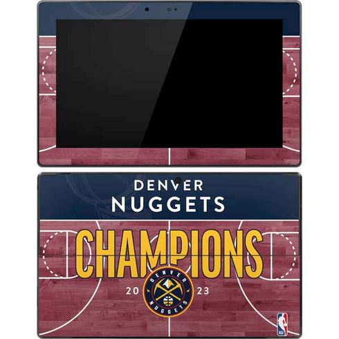 NBA Champions 2023: Denver Nuggets Surface Pro Tablet Skin