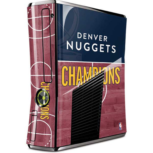 NBA Champions 2023: Denver Nuggets Xbox 360 Slim (2010) Skin