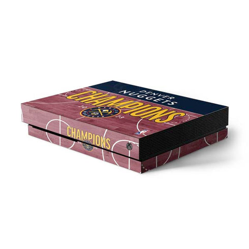 NBA Champions 2023: Denver Nuggets Xbox One X Console Skin