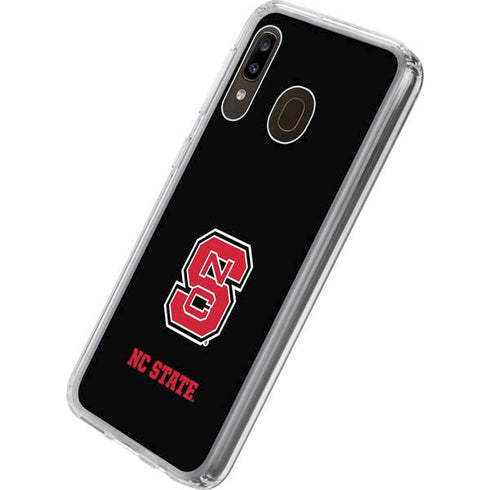 North Carolina State University Logo Galaxy A20 Clear Case