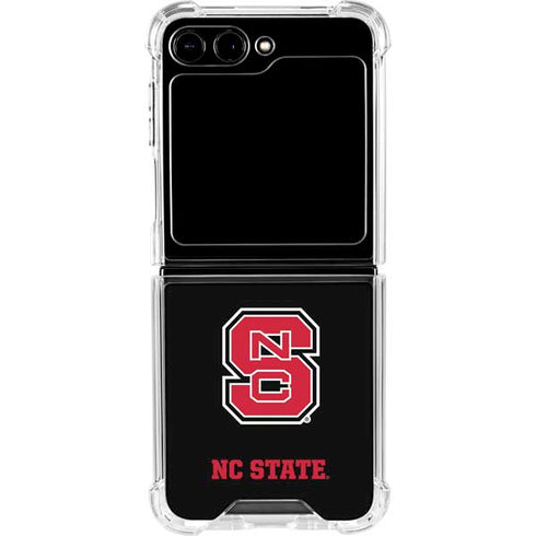 North Carolina State University Logo Galaxy Z Flip5 5G Clear Case