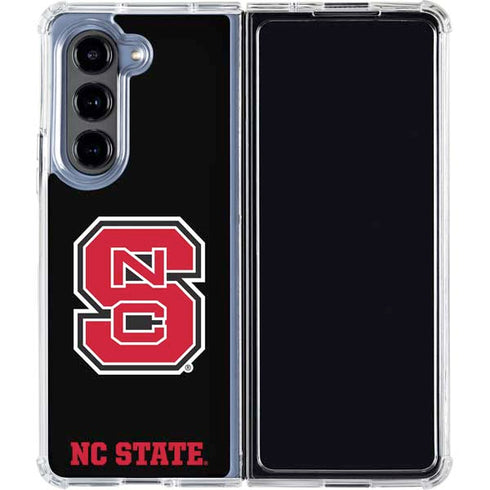 North Carolina State University Logo Galaxy Z Fold5 5G Clear Case