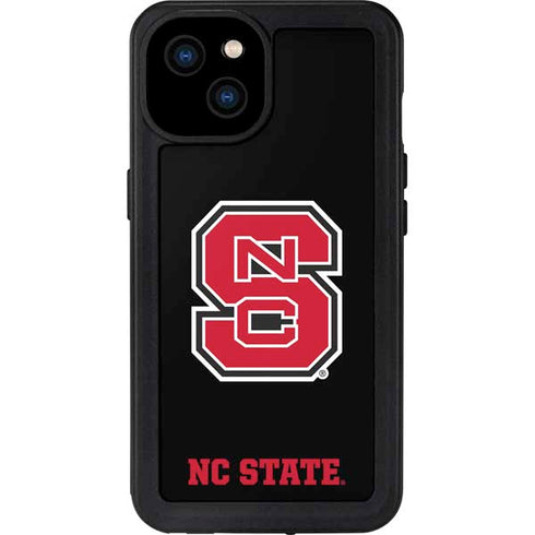 North Carolina State University Logo iPhone 15 Plus Waterproof Case