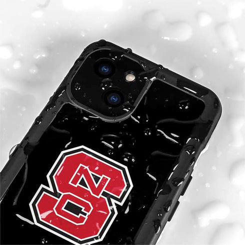 North Carolina State University Logo iPhone 15 Plus Waterproof Case