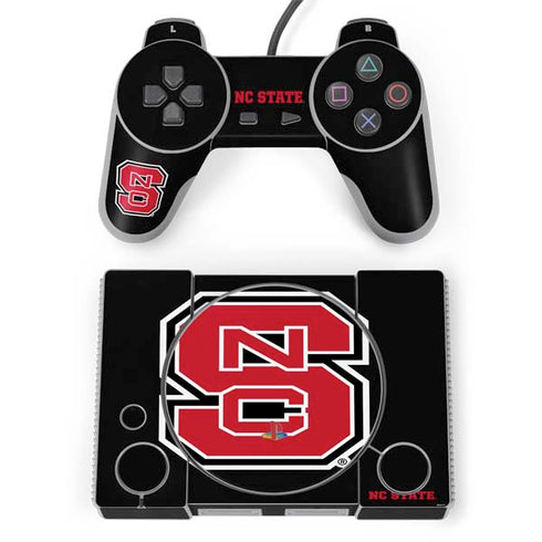 North Carolina State University Logo PlayStation Classic Bundle Skin