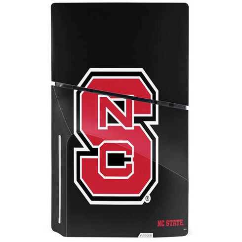 North Carolina State University Logo PS5 Slim Disk Bundle Skin