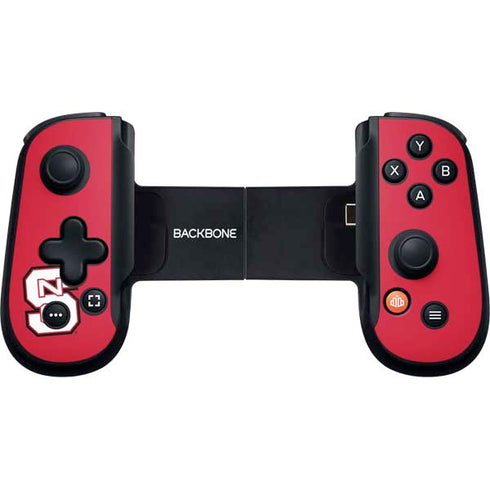 North Carolina State University Logo Red Backbone One for iPhone Game Controller Skin