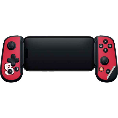 North Carolina State University Logo Red Backbone One for iPhone Game Controller Skin